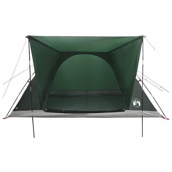 Maison Exclusive - Campingtelt til 6 personer Grøn army Polyester og Stål