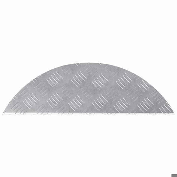 Maison Exclusive - Trappe 15 stk 60 x 18 x 2,5 cm Sølv Aluminium Silver