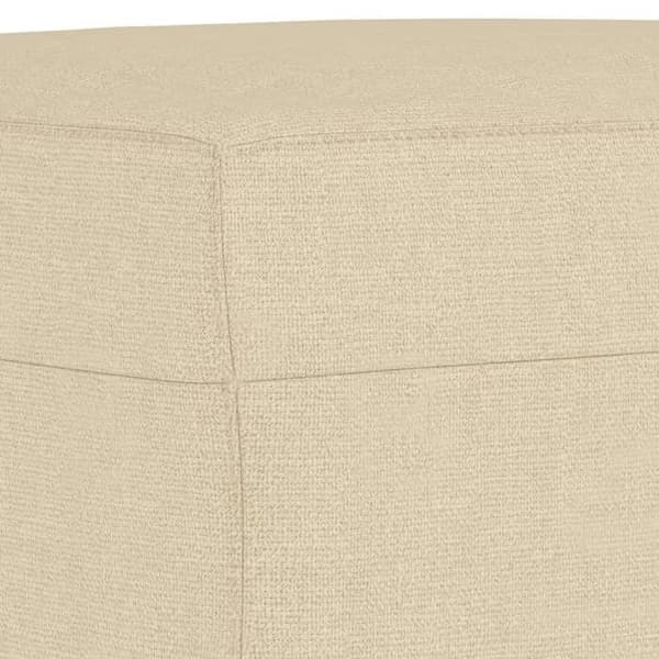 Maison Exclusive - Sæt af 3 sofaer med puder Creme Stof