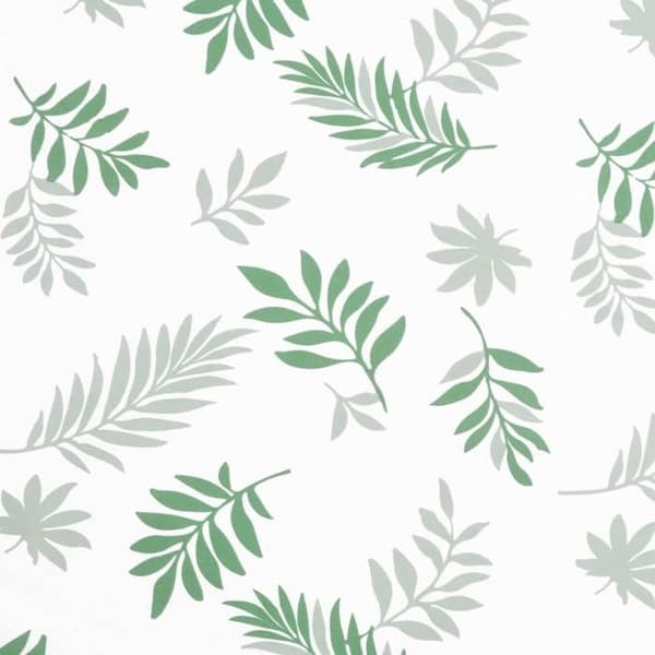 Maison Exclusive - Puutarhapenkki tyyny, lehtikuvio, 110x50x7 cm kangas