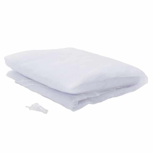 Maison Exclusive - Myggnät för säng 3 delar 156 mesh Vit Polyester