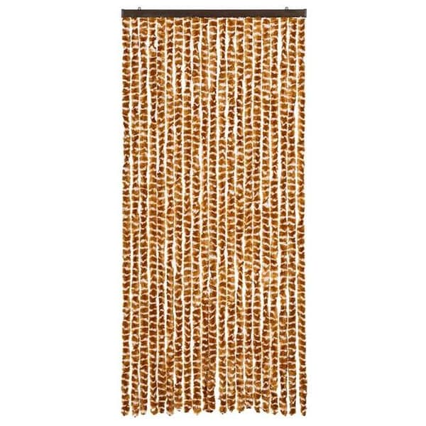 Maison Exclusive - Myggnät Ockra och vit 90x220 cm Chenille