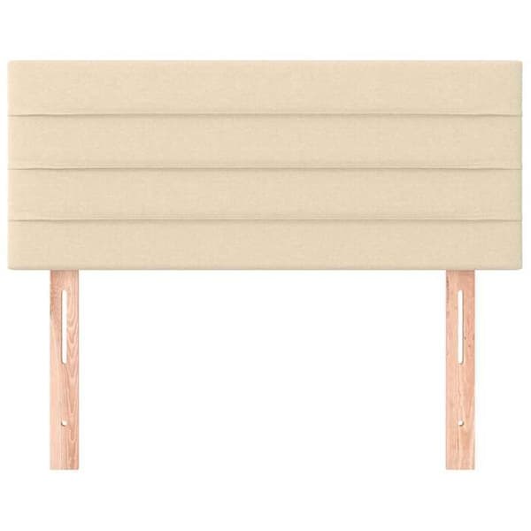 Maison Exclusive - Hovedgærde Creme 100x5x78/88 cm Stof