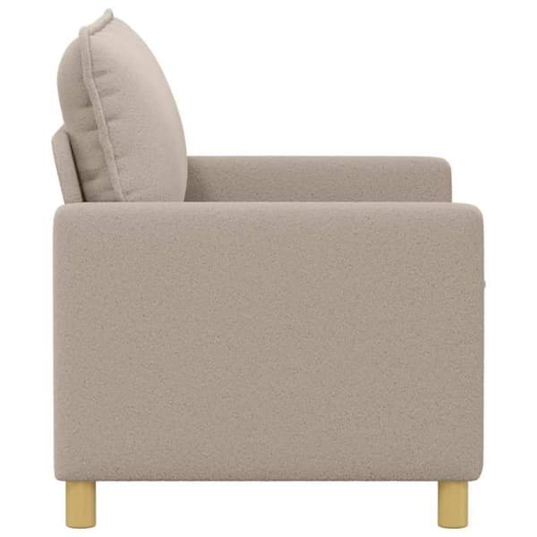 Maison Exclusive - Lys grå sofa 126 x 81 x 87,5 cm Stof