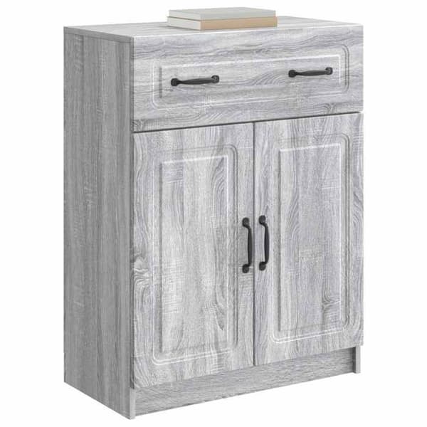 Maison Exclusive - Buffet Sonoma grå 66 x 34,5 x 87 cm Ingeniørtræ