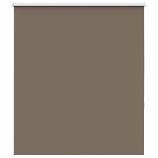 Maison Exclusive - Rullgardin mörkläggande kaffe 120x150cm tygbredd Kaffe