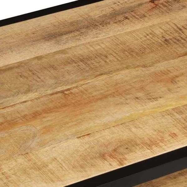 Maison Exclusive - Matala pöytä 90x45x35 cm Raaka mangopuu
