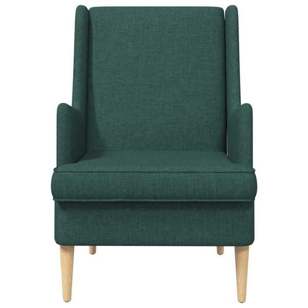 Maison Exclusive - Tumma vihreä tuoli kankaasta