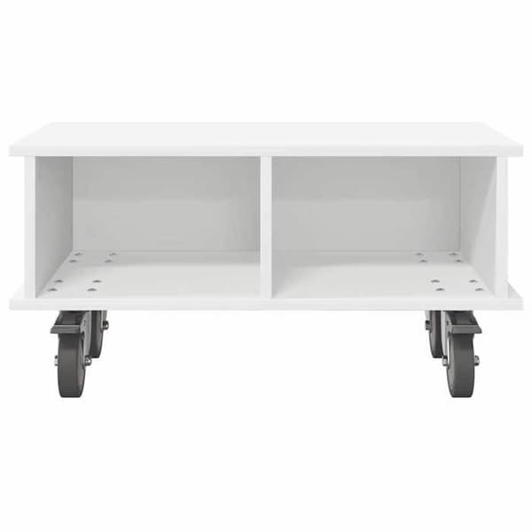 Maison Exclusive - TV-møbel 68,5 x 35 x 35 cm Hvid Ingeniørtræ Vit
