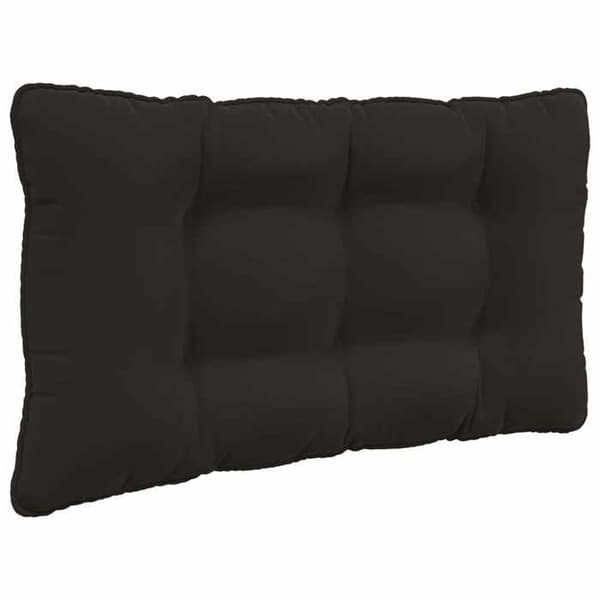 Maison Exclusive - Ulkokäyttöön tarkoitettu polyesterinen sohvatyyny musta 80 x 68,5 cm Svart