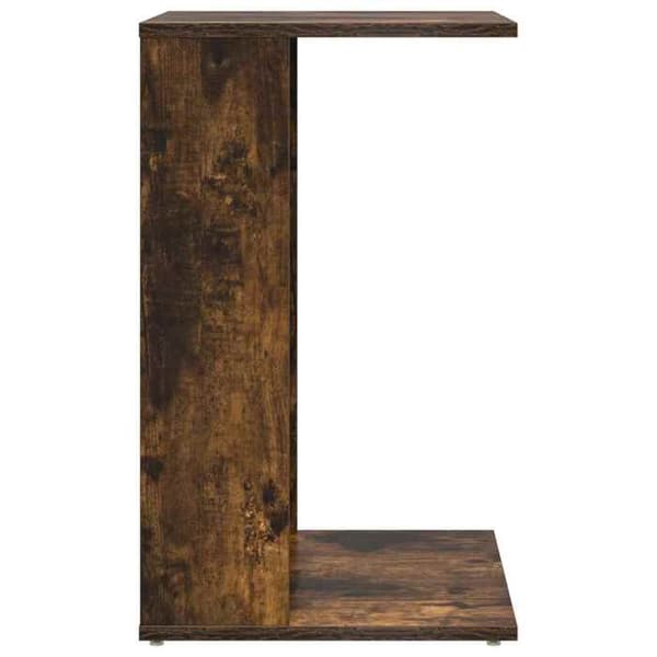 Sidebord - MAISON EXCLUSIVE - Røget eg - Ingeniørtræ - Rektangulær - 40x38x62,5 cm Rökt ek