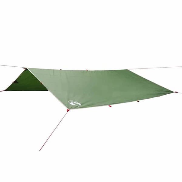 Maison Exclusive - Grön campingduk 400x294 cm vattentät