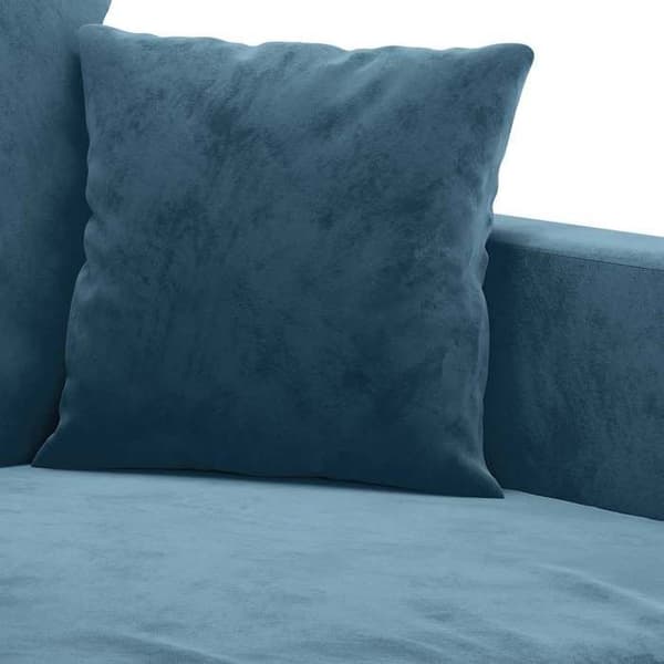 Maison Exclusive - 2-paikkainen sininen sohva 140 cm samettia