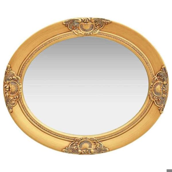 Maison Exclusive - Barockstil väggspegel 50x60 cm Guld