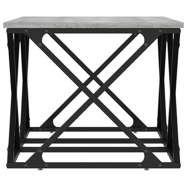 Maison Exclusive - Sonoma grå sofabord 100x49x40 cm ingeniørtræ Sonoma grå