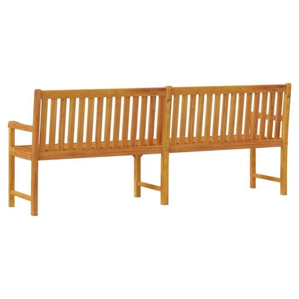 Maison Exclusive - Bænk til haven 220 cm Solid akacietræ
