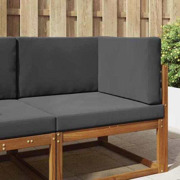 Maison Exclusive - Utomhus soffkudde Polyester Antracit 80 x 80 cm