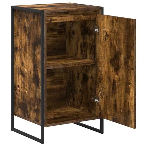 Maison Exclusive - Buffet Røget Eg 43 x 36 x 75,5 cm Ingeniørtræ