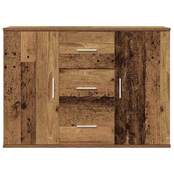 Maison Exclusive - Buffé gammalt trä 90x29,5x65 cm ingenjörsträ