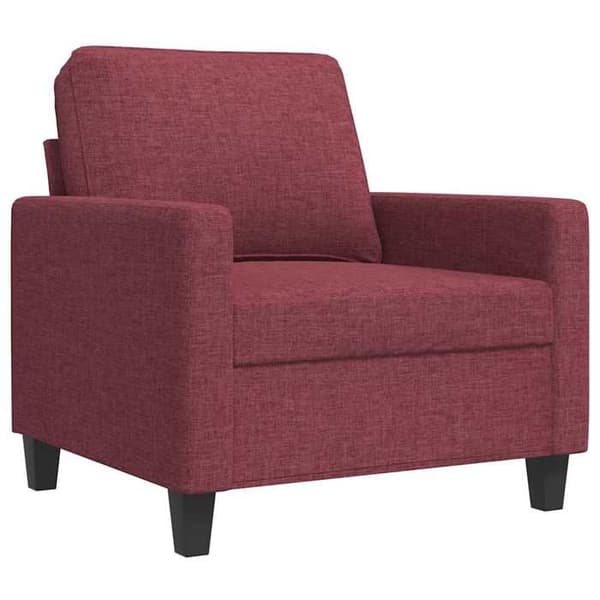 Maison Exclusive - Rød bordeaux Stol 60 cm Stof