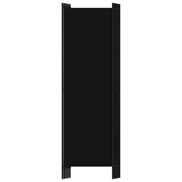Maison Exclusive - Skillevæg 5 paneler Sort 250x180 cm
