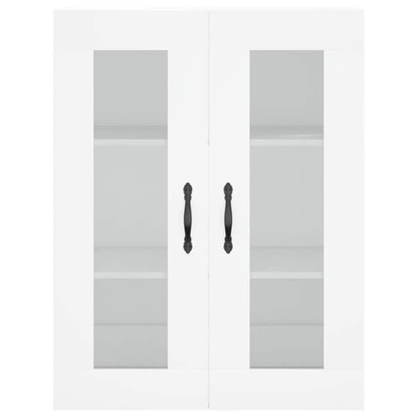 Maison Exclusive - Buffé hög Vit 69,5x34x180 cm Ingenjörsträ