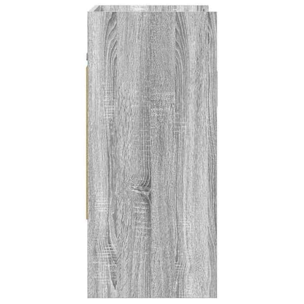Maison Exclusive - Seinähylly Sonoma harmaa 80 x 36 x 80 cm