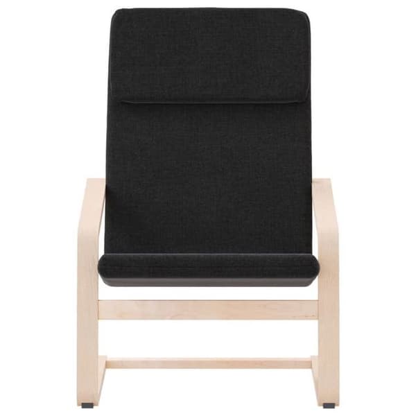 Maison Exclusive - Avkopplingsstol Svart Tyg