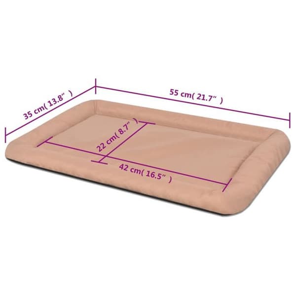 Maison Exclusive - Hundemadras Størrelse M Beige beige
