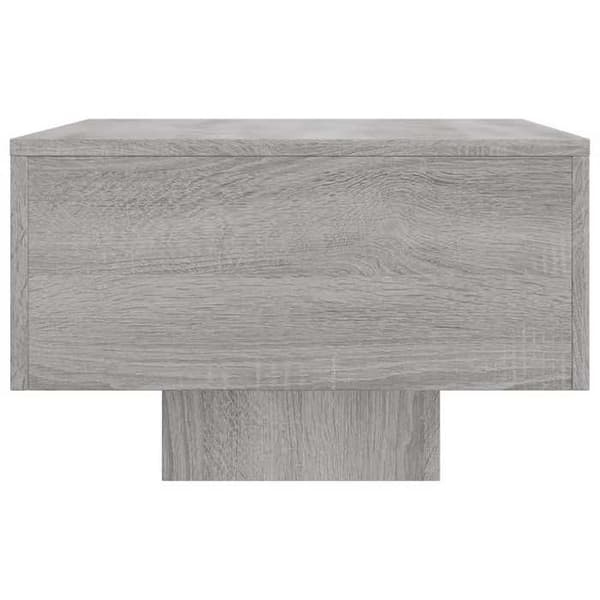 Maison Exclusive - Soffbord sonoma grå 100x49,5x31 cm ingenjörsträ