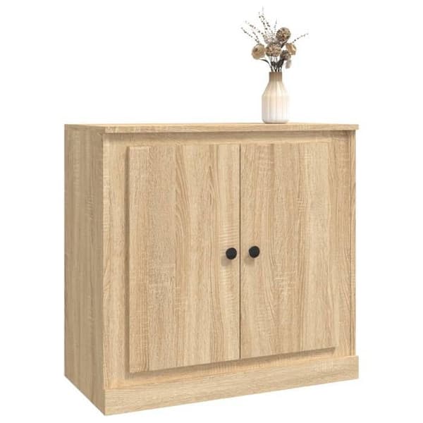 Maison Exclusive - Buffé ek sonoma 70x35,5x67,5 cm ingenjörsträ