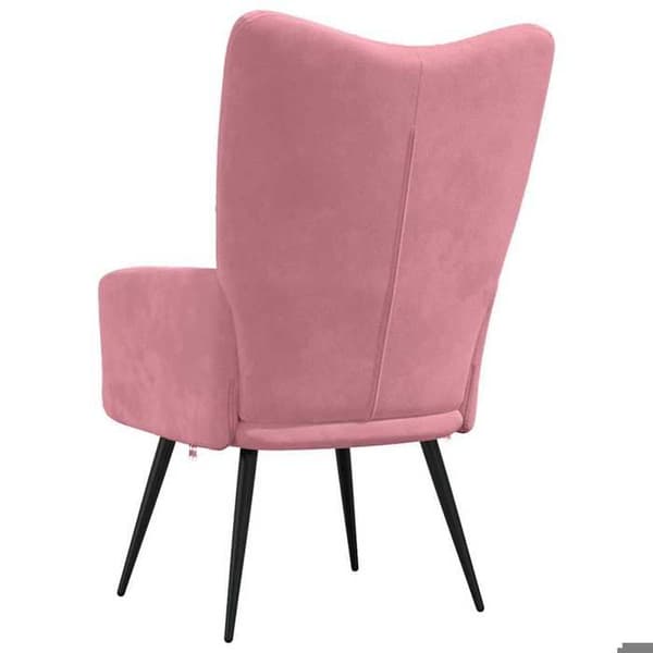 Maison Exclusive - Avkopplingsstol Rosa Sammet