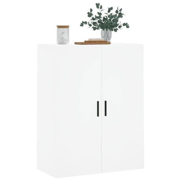 Maison Exclusive - Valkoinen seinäkaappi 69,5x34x90 cm