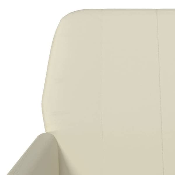 Maison Exclusive - Stol Creme 61x78x80 cm Simil læder