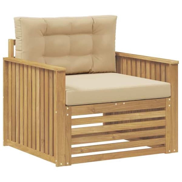 Maison Exclusive - Utomhussoffa Polyester Vit