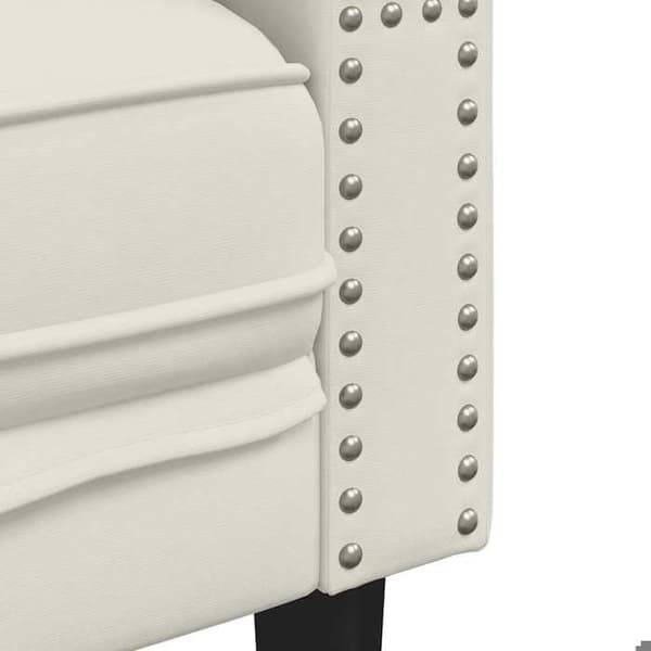 Maison Exclusive - Chesterfield-soffgrupp med 2 st kuddar i sammet Ej specificerat