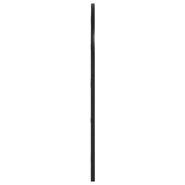 Maison Exclusive - Sort vægspejl 60x70 cm jernbue Svart