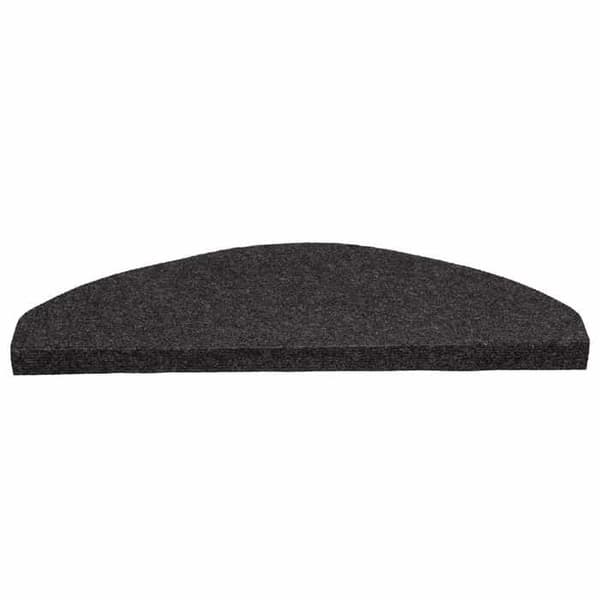 Maison Exclusive - Selvklebende trappetæpper 20 stk sort 65x22,5x3,5 cm