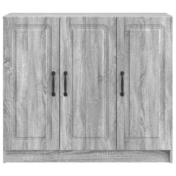 Maison Exclusive - Buffet Sonoma grå 89 x 34,5 x 77 cm Ingeniørtræ
