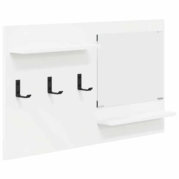 Maison Exclusive - Väggmonterad klädhängare Vit 90 x 10 x 50 cm Vit