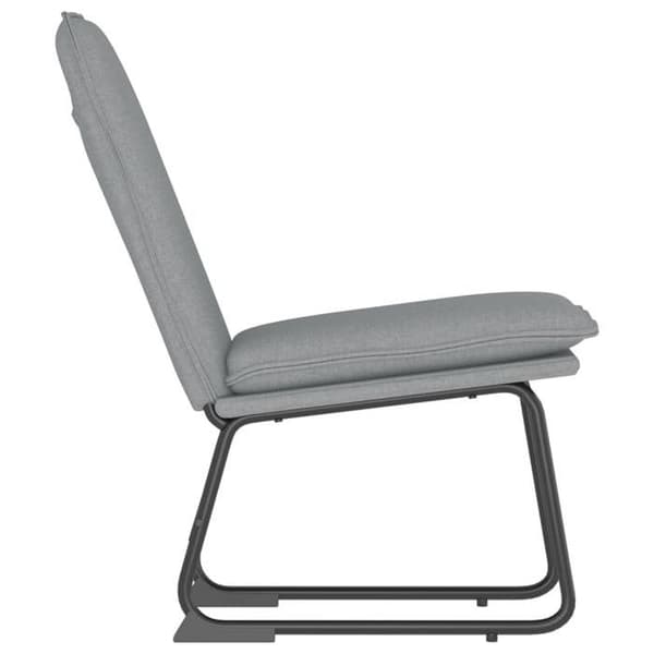 Maison Exclusive - Liggestol Lys grå 52x75x76 cm Stof