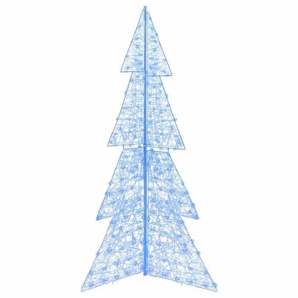 Julgran - EXKLUSIV HEM - 240 LED - Blå - 180 cm - USB-strömförsörjning Blå