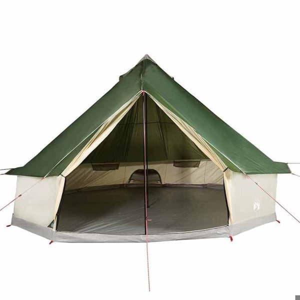 Maison Exclusive - Perhe-teltta tipi 12 henkilöä vihreä vedenpitävä