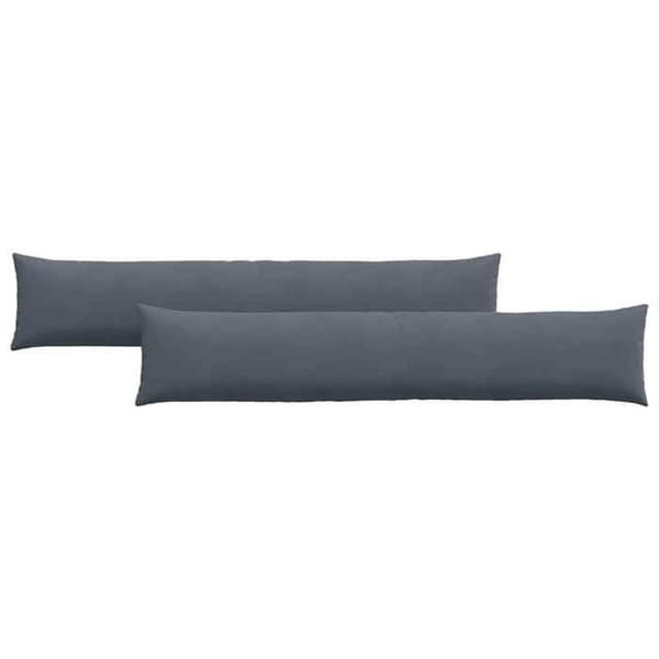 Maison Exclusive - Soffkuddar 2 st Mörkgrå 200 x 40 cm Mörkgrå