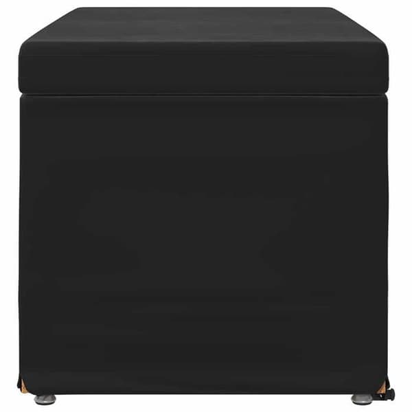 Taburet - EKSKLUSIV HUS - 81x41x40 cm - Uden ryg - Sort - Komposittræ Svart
