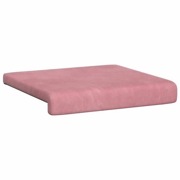 Maison Exclusive - Bänkdyna 2 st Sammet Rosa Djup 35 cm