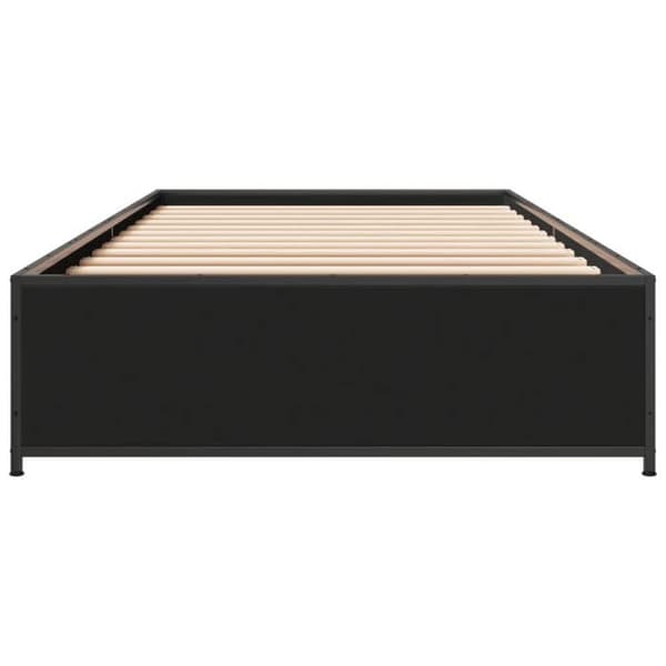 Maison Exclusive - Sengestel uden madras sort 75x190 cm Svart