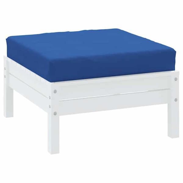 Maison Exclusive - Palletpude blå 60x60x9,5 cm oxford stof
