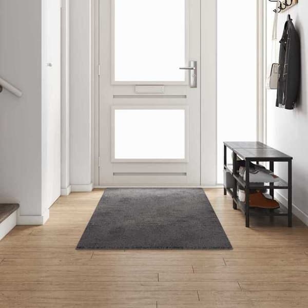 Maison Exclusive - Harmaa käytävämatto 100 x 300 cm