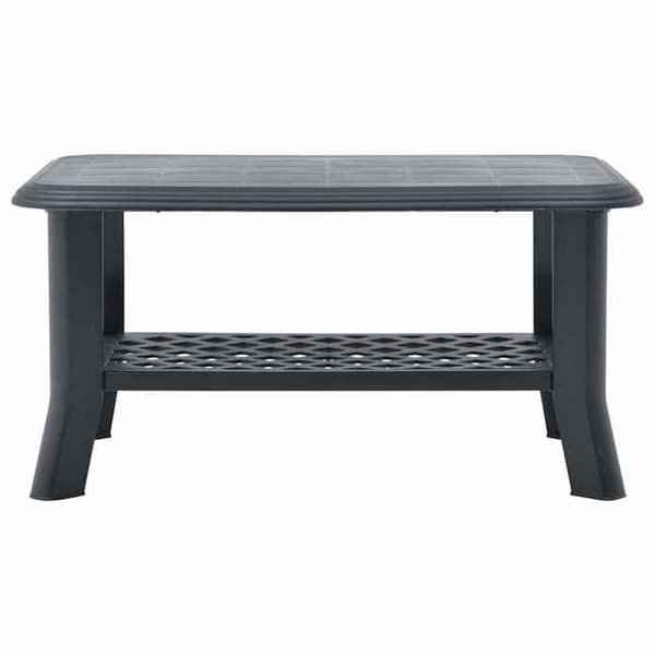Bord - EKSKLUSIV HUS - 90x60x46 cm - Vejrbestandig plastik - Rektangulær - Leveres samlet